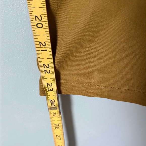 a new day Womens High-Waisted Belted Trouser Career Academia Pant Khaki Size 4 - Picture 9 of 12